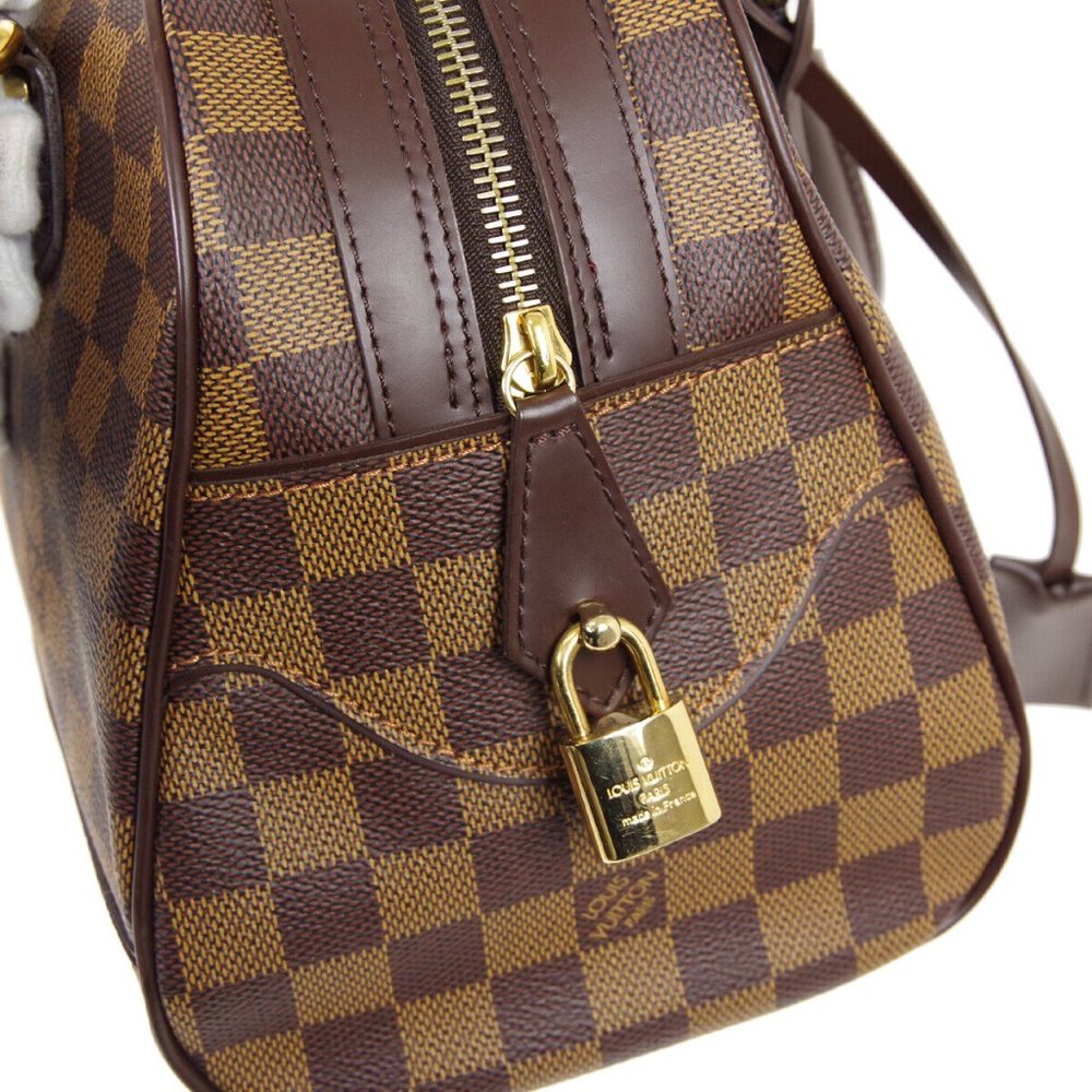 Duomo Damier Ebene Shoulder Bag - Picture 7 of 9